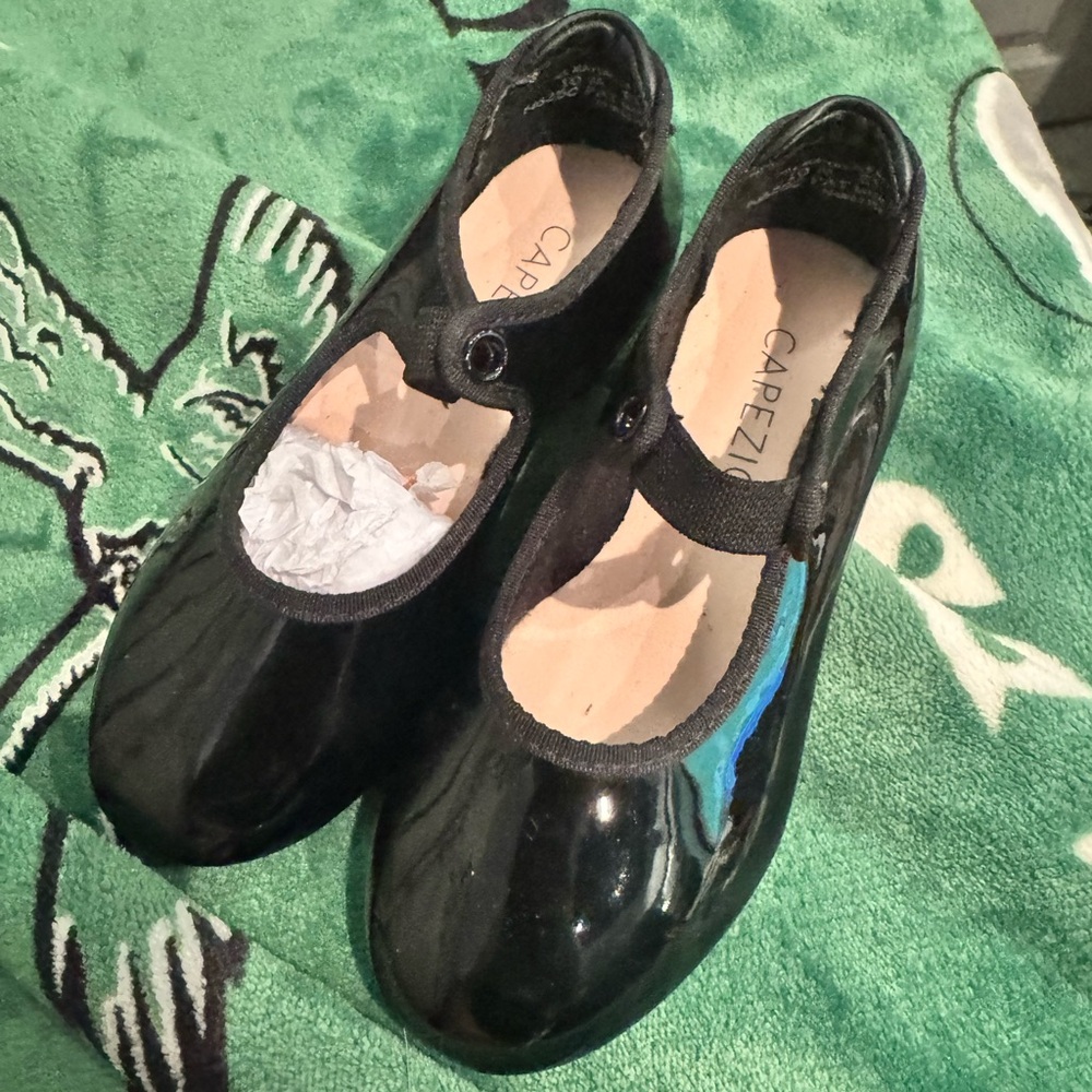 Capezio Shiny Black Dance Shoes